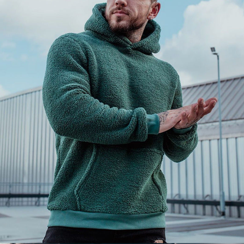 Men’s Plush Pullover Hoodie - Buy 2 & Get 25% OFF