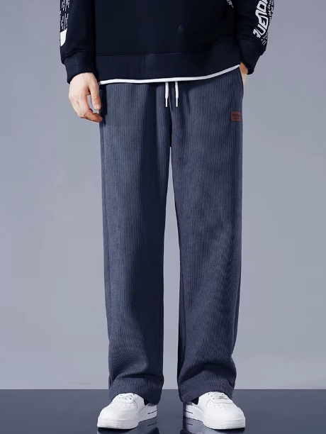 Men’s Fleece-Lined Corduroy Sweatpants