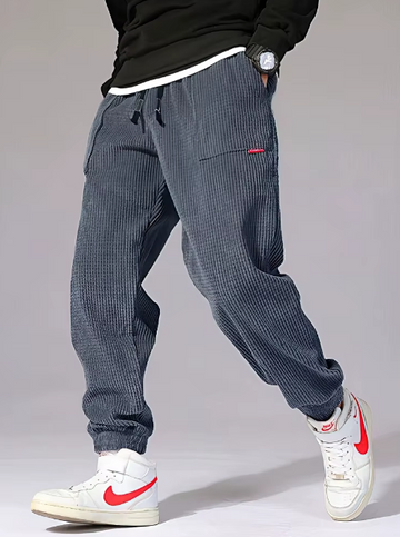 Men’s Fleece-Lined Corduroy Joggers
