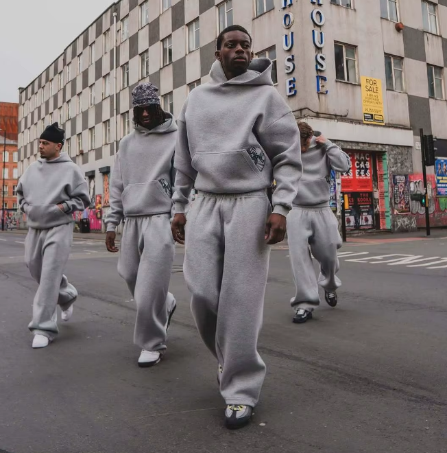 Men’s Embroidered Streetwear Joggers