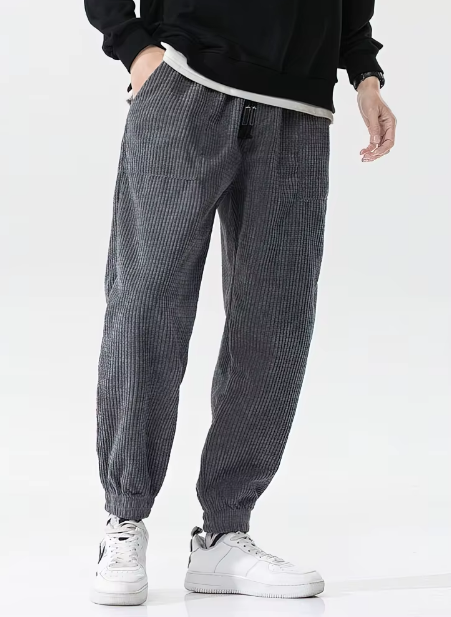 Men’s Fleece-Lined Corduroy Joggers